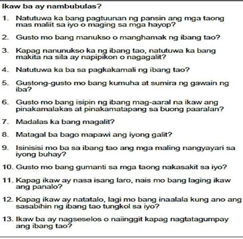 Magsagawa Ng Survey Sa Inyong Lugar O Barangay Tungkol Sa Mga The