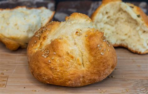 Protein Brötchen Einfache Brötchen mit nur 3 Zutaten IQs Kitchen