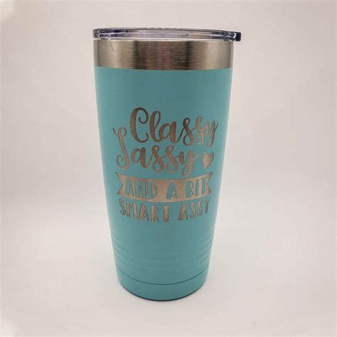 Classy Sassy And A Bit Smart Assy Engraved Polar Camel Tumbler Etsy