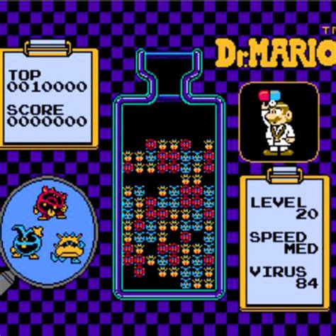 Dr Mario Nes Nintendo Game