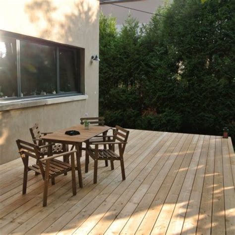 Terrasse Sur Pilotis En Bois De M L Ze Tereny