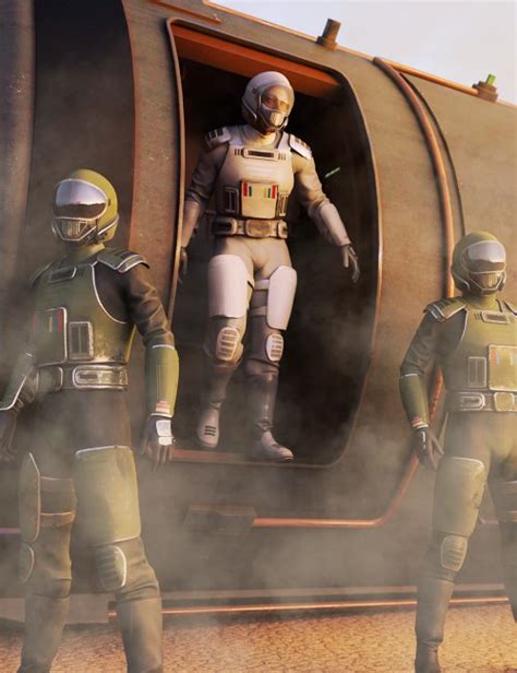 Space Explorers Bundle D Models For Daz Studio And Poser