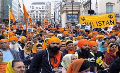 Pro Khalistan Protest Outside The Indian High Commission In London Rockedge