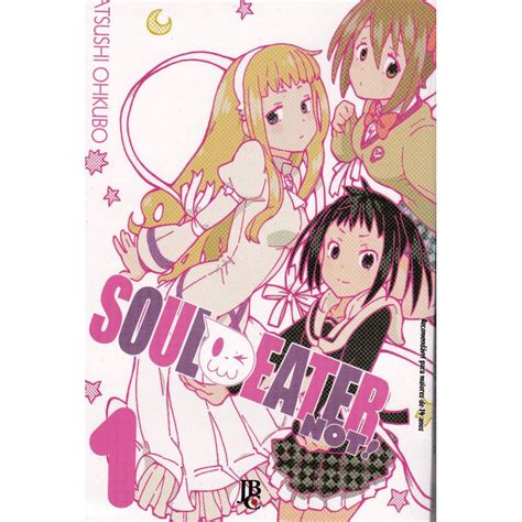 Soul Eater Not 1 Editora Jbc Gibis Quadrinhos Hqs Mangás Rika