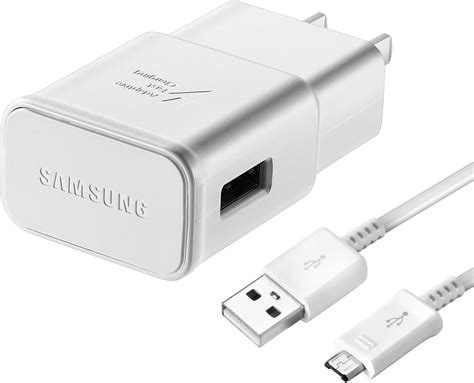 Adaptador De Pared Rápido Adaptable Cargador Micro Usb Para Samsung