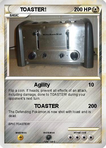 Pokémon Toaster 46 46 Agility My Pokemon Card