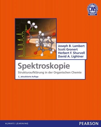 Spektroskopie Strukturaufkl Rung In Der Organischen Chemie Pearson