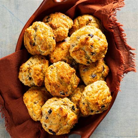 Rosemary And Olive Drop Biscuits Americas Test Kitchen Recipe