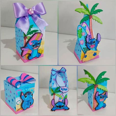 Kit Clássico Personalizado Lilo Stitch 50 Peças Elo7