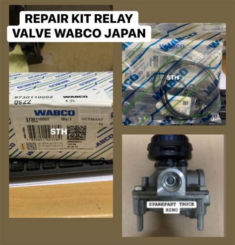 Jual REPAIR KIT RELAY VALVE S407Q EV040 HINO 500 GARANSI WABCO JAPAN