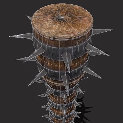 Medieval Spiked Mace - 3D Model by Get Dead Entertainment