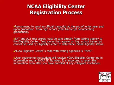 Ppt Ncaa Initial Eligibility Requirements Powerpoint Presentation Free Download Id 4476574