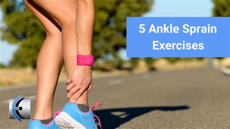 Top 5 Fridays 5 Ankle Sprain Exercises Sprained Ankle Exercise Sprain