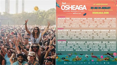 Osheaga Music Festival 2022 Lineup Tickets Price Dates And More