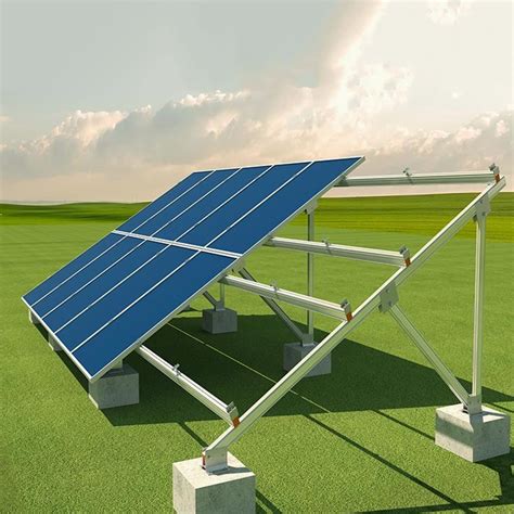 Anticorrosive Galvanized Ground Mounted Solar Panel Systems