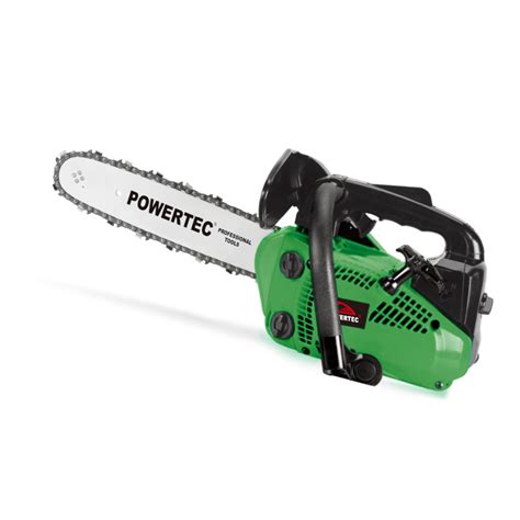 Powertec Professional Cc Gasoline Chainsaw In Wood Cutting