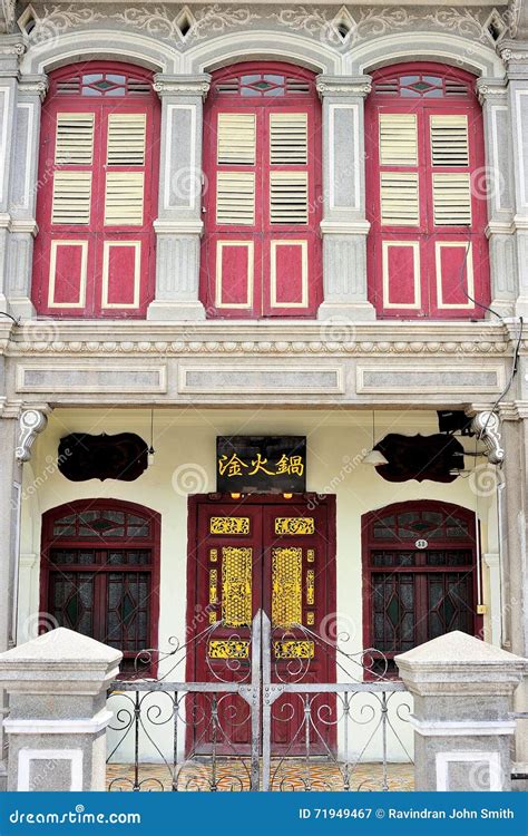 The Heritage Shophouse Editorial Photography Image Of Malaysia