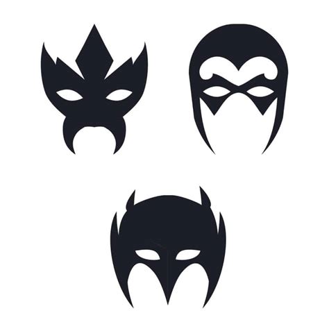 Super Hero Mask SVG PNG PSD PDF Files Craftpi