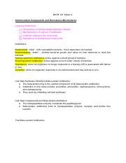 Micr Week Pdf Micr Week Antimicrobial Compounds And