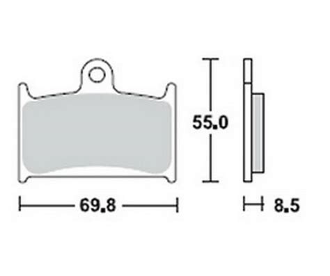 Bremsbeläge Lucas TRW MCB 595 SV