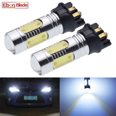 X White Pw W Pwy W Cob Led Bulbs For Bmw F Series Drl Running