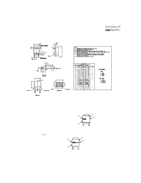 Irlr Npbf Datasheet Pages Irf Hexfet Power Mosfet