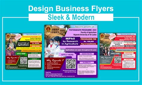 Design Professional Business Flyers Posters Leaflets By Pfgraphic