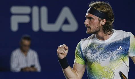 Tsitsipas es el rey de Los Cabos El griego derrotó fácilmente a de