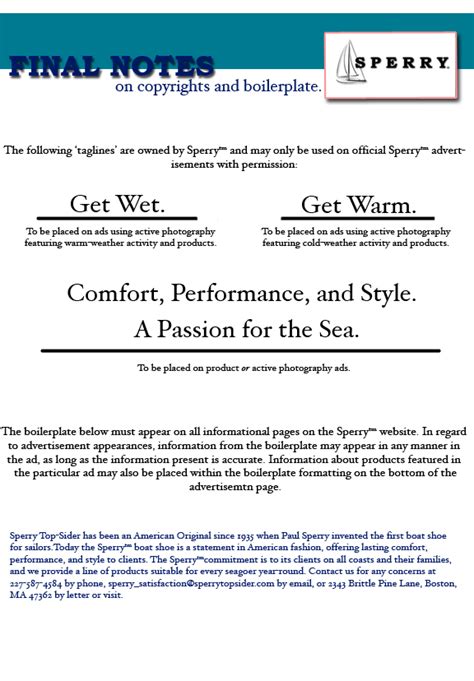 Sperry Style Guide