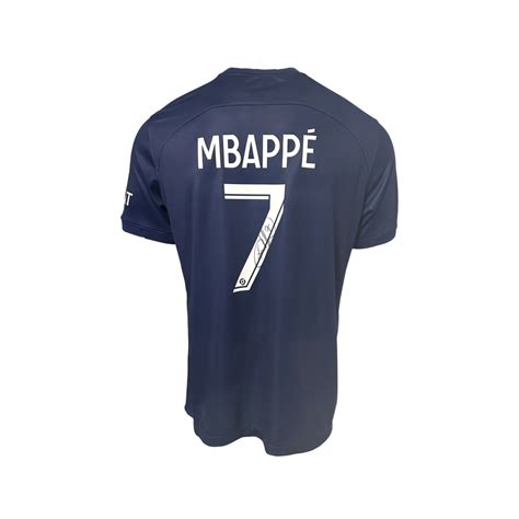 Kylian Mbappé Signed France And Psg Jerseys In Dual Frame