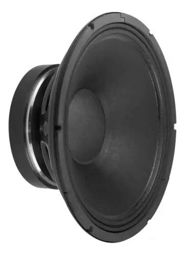 Alto Falante Woofer Triton Pol Sbl W Rms Ohms Cor Preto