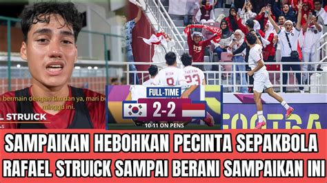 Merinding Publik Sampai Heran Rafael Struick Sampaikan Ini Ke