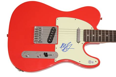 Miranda Lambert Signed Autograph Red Fender Telecaster Guitar W Beckett Coa Opens In A New