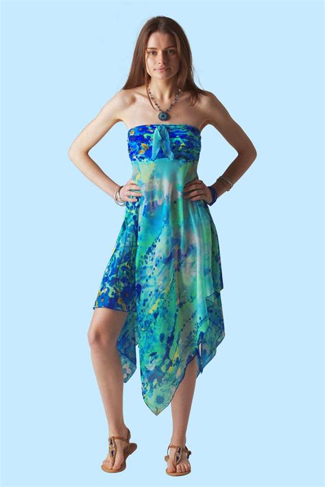 Waterfall Sophie Sarongs Beach Dress