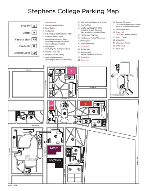 Columbia University Campus Map