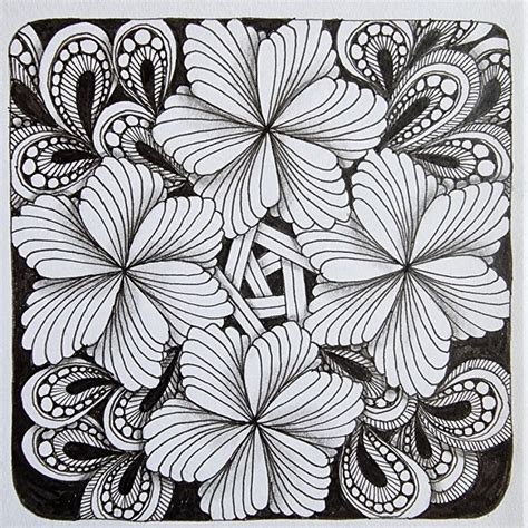 Zentangle Tanglekana Sandhyamanne Tileontilestring Tileontilestring