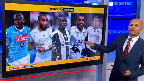 Transfer News Arsenal Striker Hunt Video Watch Tv Show Sky Sports