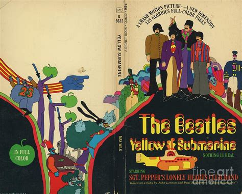 The Beatles Yellow Submarine Digital Art by Empty St - Fine Art America