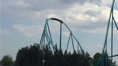 Canadas Wonderland 2023 Leviathan Rollercoaster Youtube