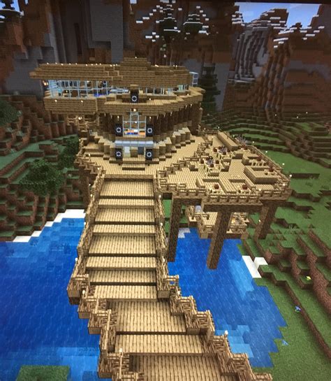 Minecraft Cliff Builds