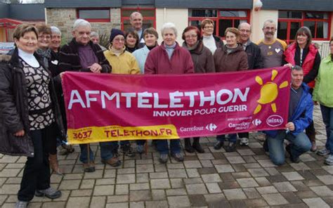 Téléthon 45 marcheurs à la randonnée Écureuils Le Télégramme