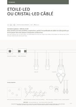 Telechargement documentation complémentaire Plafonnier étoilé petit