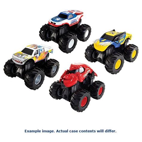 Hot Wheels Monster Jam Rev Tredz Vehicle Case