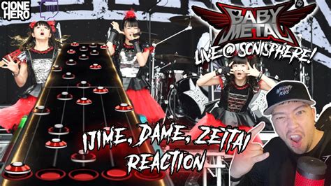 Babymetal Live Throwback Sonisphere Ijime Dame Zettai Reaction