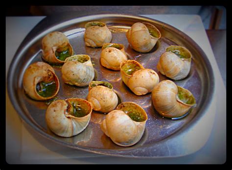 Escargots Snails With Garlic Butter Garlic Butter Snails France