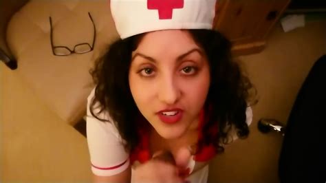 Big Tits Nurse Giving Blowjob To Doctor