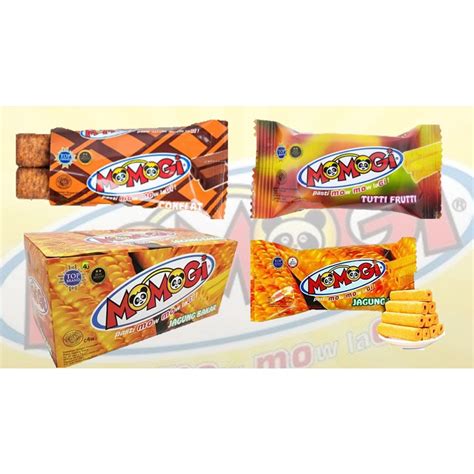 [Promo] Momogi Stick Snacks - Indonesia Favorite Childhood Snack ( 1 BOX ) | Shopee Singapore