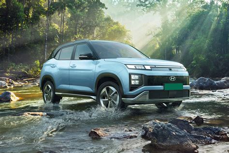 hyundai creta electric revealed range features
