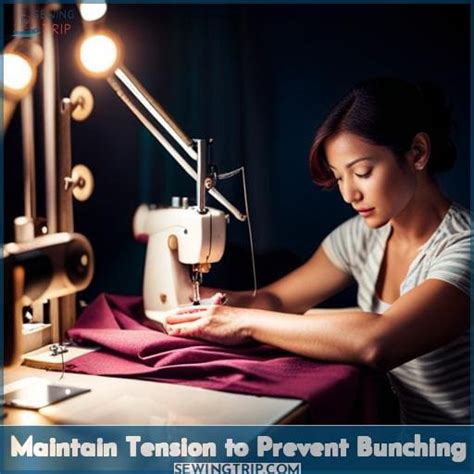 control fabric  sewing guide  hands  tools adjust settings