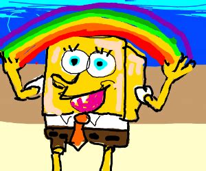 Spongebob Rainbow Meme